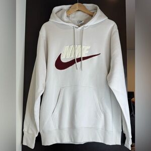 NWT NIKE Cream Hoodie for Men